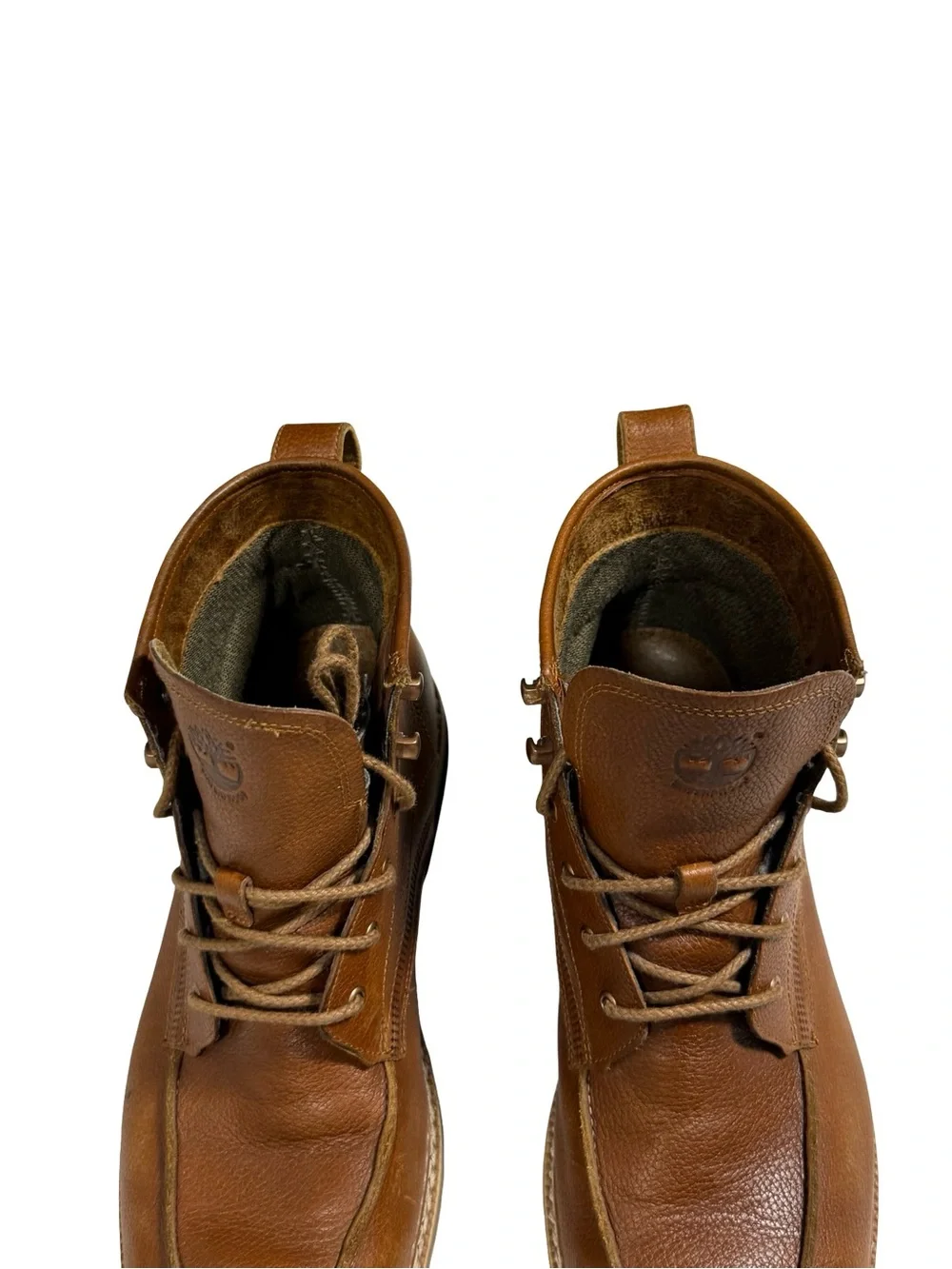 Timberland West Haven A12V6 Anti Fatigue Leather Boots Brown Men’s US 9